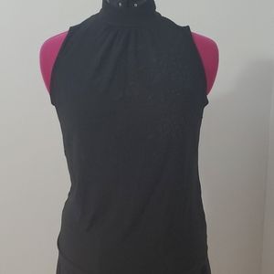 Mock turtle halter style top